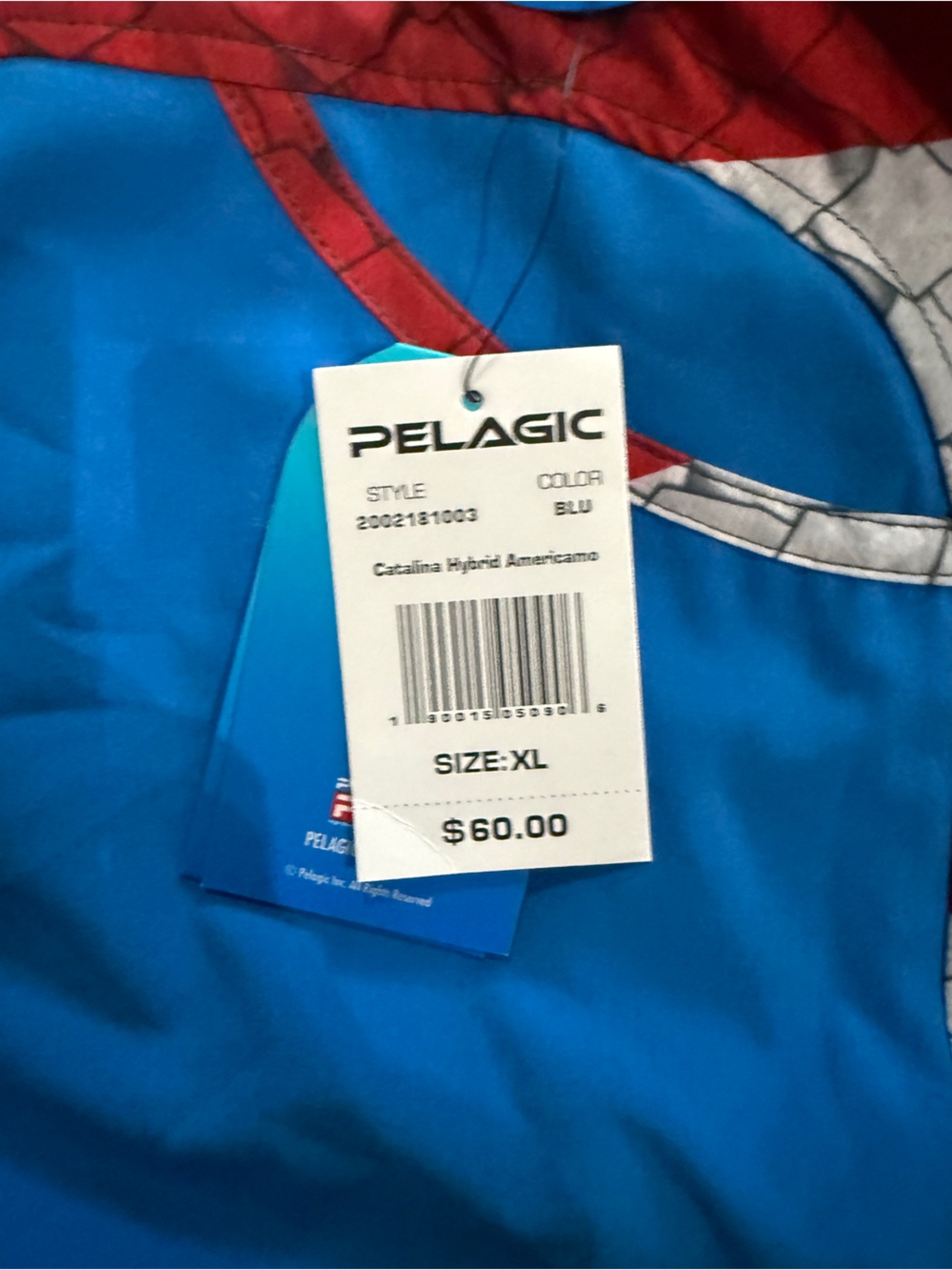 Pelagic Red, White and Blue Sport Top and Shorts Set - Picture 4 of 6
